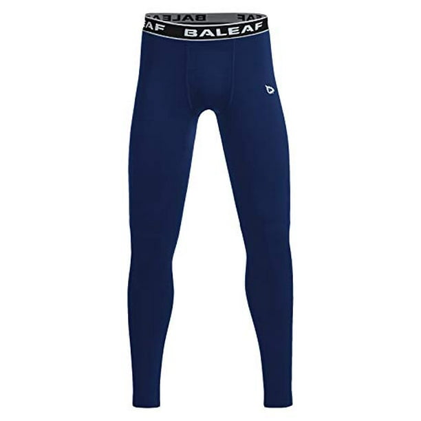 BALEAF Youth Boys' Compression Thermal Baselayer Sport Basketball Tights Fleece Lined Leggings BALEAF Youth Boys' Compression Thermal Baselayer Sport Basketball Tights Fleece Lined Leggings